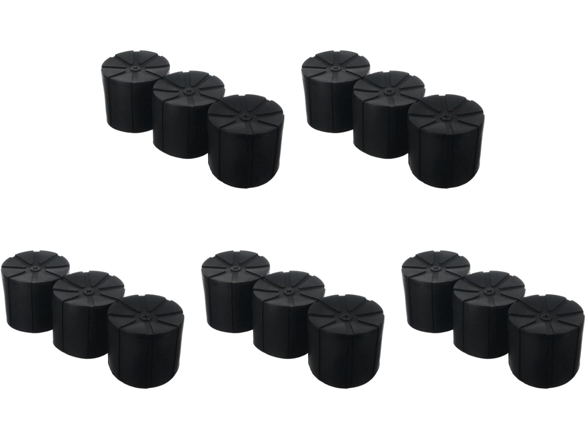 Juego de 15 tapas universales de silicona impermeables para lentes SFUSHOS