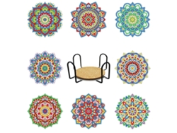 Almohadillas De Aislamiento Térmico Acrílico Para Pintura De Diamantes (con Soporte De Hierro), 8 Unidades Siurn