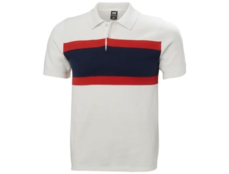 Polo de Hombre HELLY HANSEN Skagen Talla Punto Blanco (L)