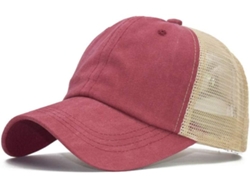 Gorra de béisbol para hombre, algodón transpirable con estampado de letras, gorra de protección solar, cierre para mujer.