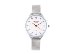 Reloj De Pulsera Analógico De Cuarzo Zhoulianfa Fashion Casual, Resistente Al Agua, Blanco.