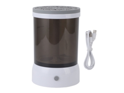 Limpiador Eléctrico Usb Automático Para Brochas De Maquillaje De Todos Los Tamaños - Gris
