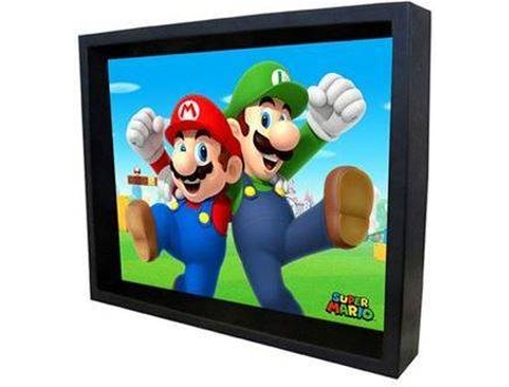 Poster 3D SUPER MARIO - Mario & Luigi