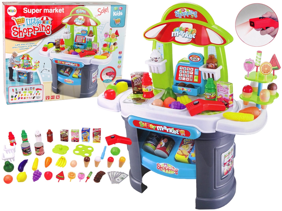 Juego de escáner de supermercado para niños B.active