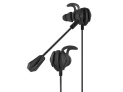 Auriculares Gaming Cableados Con Micrófono, Auriculares De Computadora Con Graves Profundos, Color Negro
