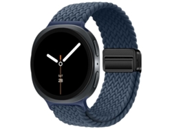 Correa para Samsung Galaxy Watch 8/8 Classic - Nylon trenzado con hebilla magnética clásica