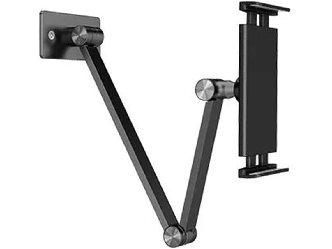 Soporte De Pared Plegable Para Tablet Y Teléfono Móvil, Compatible Con Soportes De Pared, Negro.