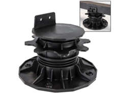 1 Soporte de varilla, placa ajustable para terraza de madera, unidad de calefacción por suelo radiante suspendida en baldosas cerámicas. GOKOCO