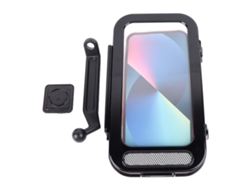 Jinwei-soporte Para Teléfono Moto Abs Aluminio Ajustable Impermeable Anti Shake Funda Para Manillar De Bicicleta Ciclismo Exterior