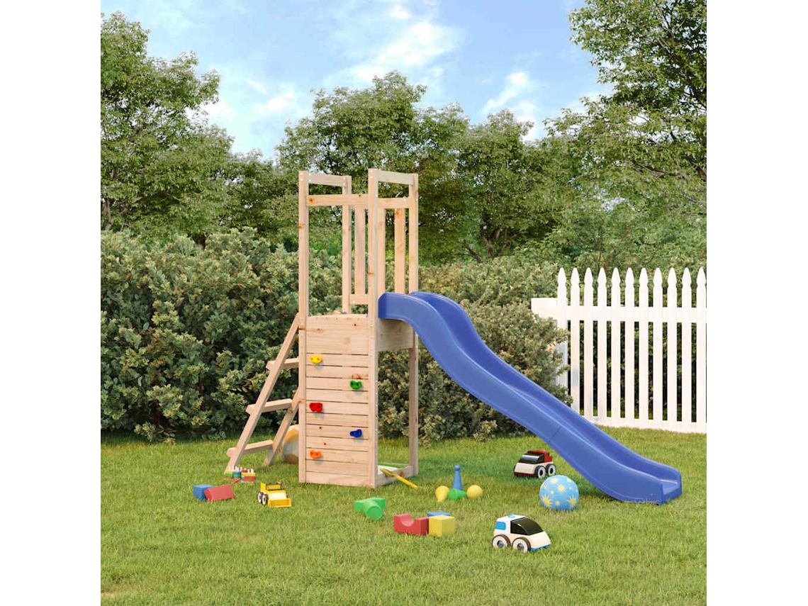 Lovely Home - Juego de exterior de madera maciza de pino Wsd37272