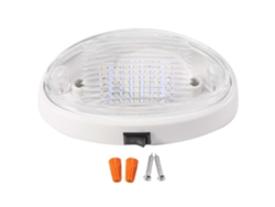 Luz LED de 12 V con interruptor para caravana, autocaravana, barco, toldo, anexo, túnel y maletero (blanca) Yujia Sygo