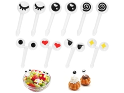 VVJIJILLY Decoração De Comida Adorável, Reutilizável E Fácil De Limpar, Perfeita Para Levar Lanches, Plástico De Proteção Ambiental, Refeições Especiais E Apeti
