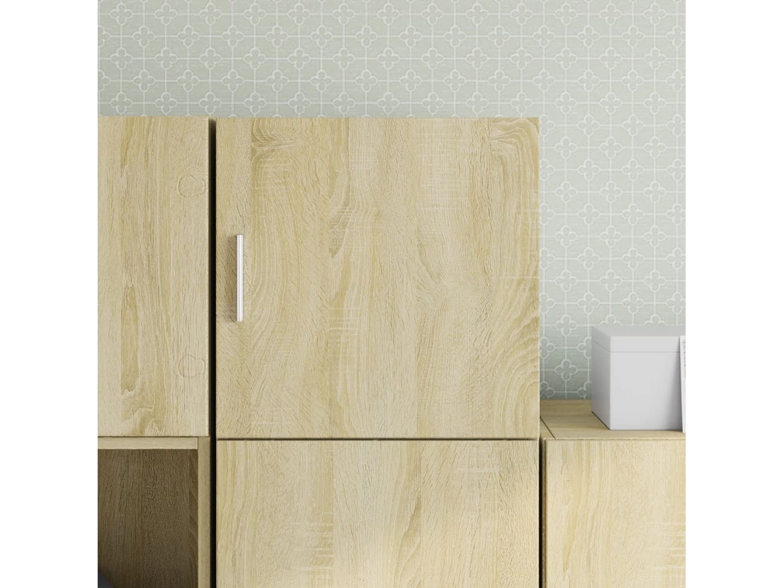 Armario De Pared Madera Ingeniería Roble Sonoma 40x42,5x40 Cm