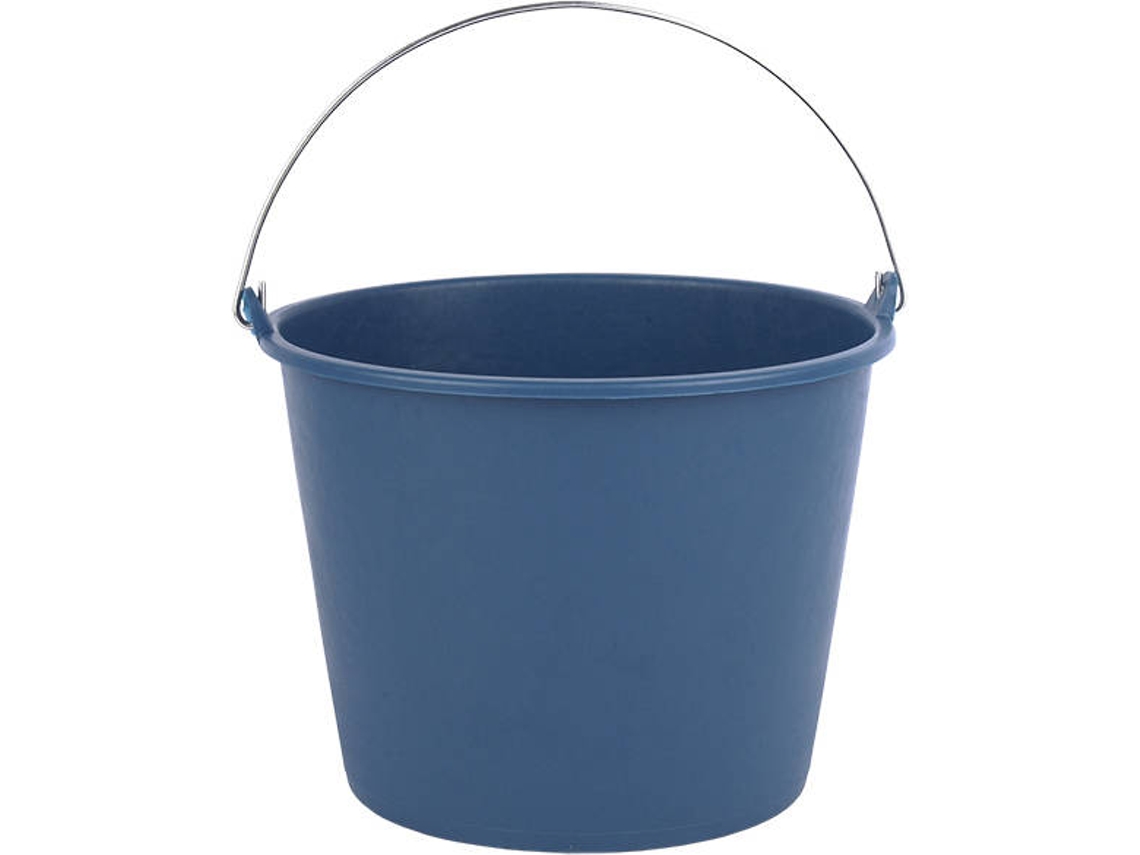 Cubo Plastic Asa Metal 6L