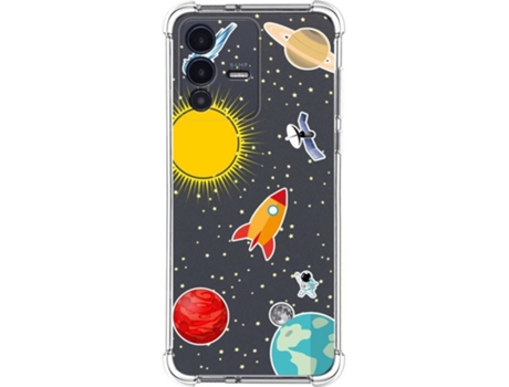 Carcasa para Vivo V23 5G TUMUNDOSMARTPHONE Dibujos Antigolpes Espacio Multicolor