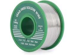 Fio De Solda Sem Chumbo, Sn99 Ag0,3 Cu0,7, Bobina De Solda Com Fluxo Para Soldagem Elétrica