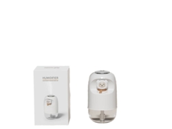 Humidificador de dibujos animados, mini aroma USB, silencioso, para dormitorio, coche, regalo para embarazadas.