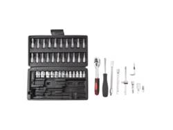 Kit De Herramientas Para Reparación De Automóviles Con Llave De Carraca, Llaves Allen Y Puntas Rotativas.