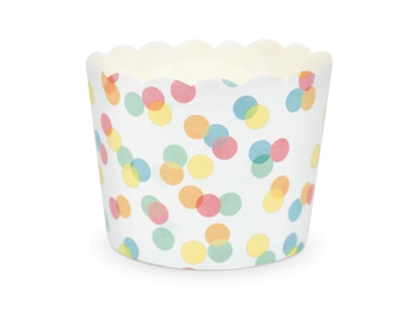 25 Moldes de papel para Cupcakes - Confeti SCRAPCOOKING PARTY