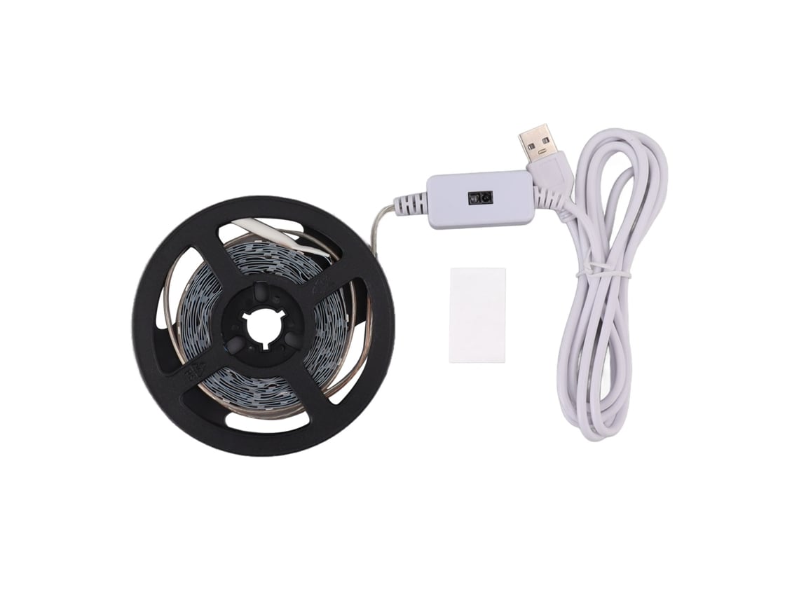 Tira De Luz Led De Espectro Completo 3m, Regulable, Con Sensor De Inducción Y Conexión Usb De 5 V Para Plantas De Interior.