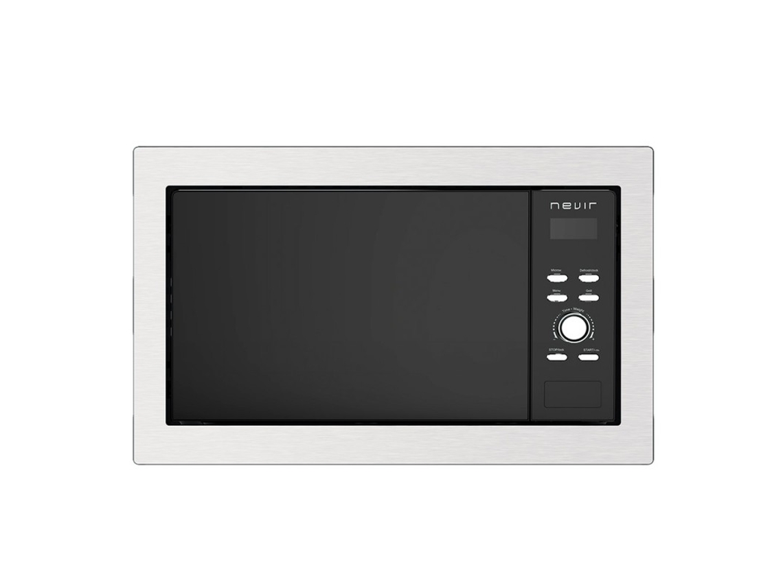 Microondas Integrable NEVIR NVR-6321MEDGS Inox Negro Digital 21L