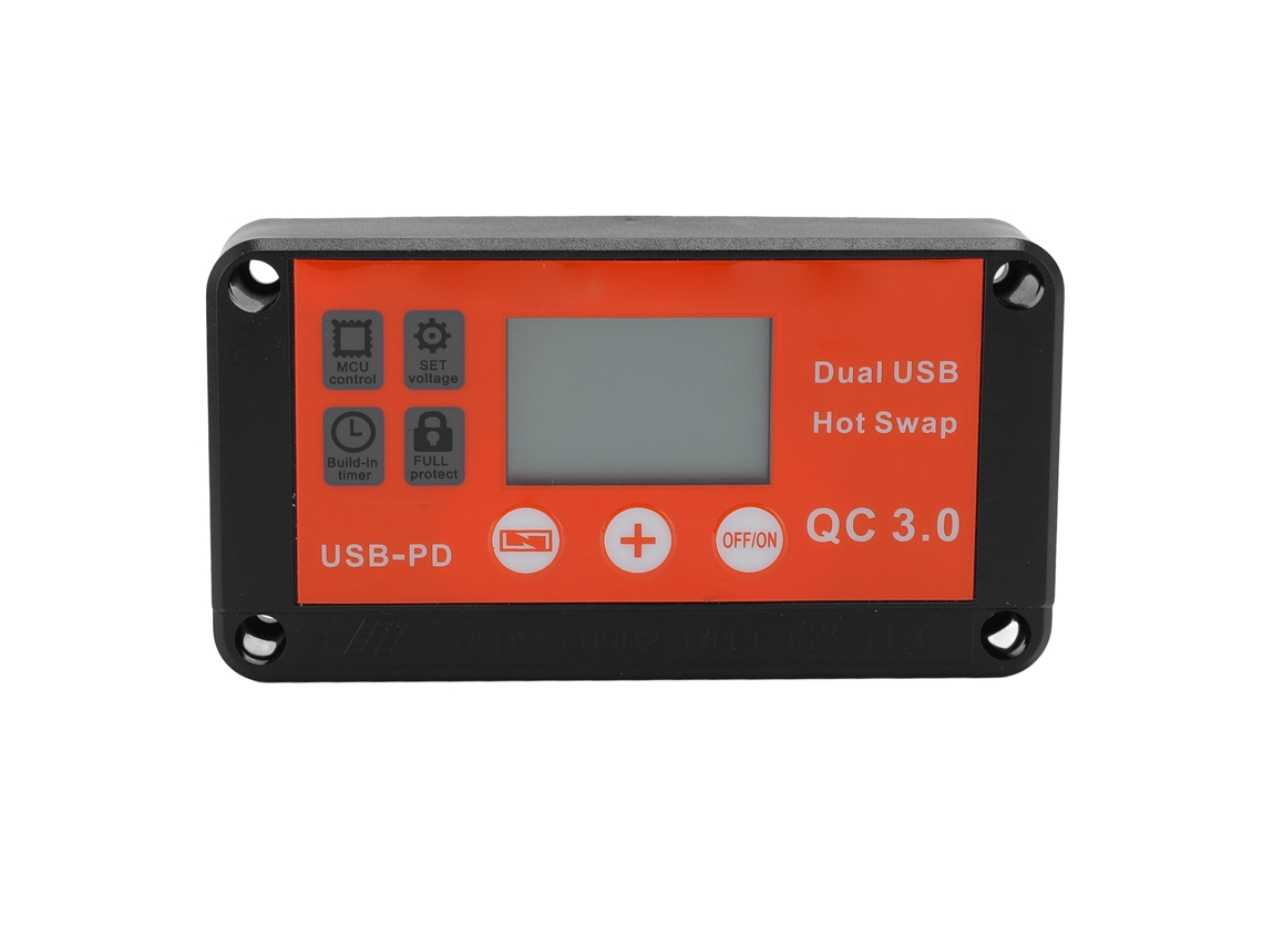 Controlador Solar Mppt De 12v/24v Y 80a Con Usb Y Pantalla Lcd Para Paneles Solares.