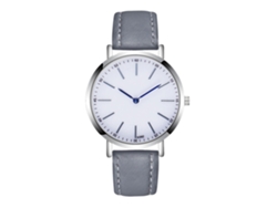 Reloj Hombre De Negocios Moda Correa De Cuero Zhoulianfa Gris Analógico De Cuarzo
