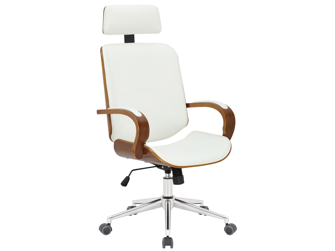 Silla De Oficina Dayton walnuss/weiß CLP