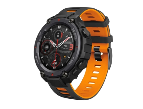 Correa para Amazfit T-Rex Pro Negro y Naranja