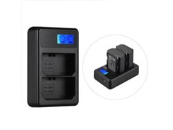 Cargador de batería para cámara de doble canal con entrada USB para batería Sony Np-Fz100 para Sony A9 A7Riii A7Iii Np-Fz100 SIURN