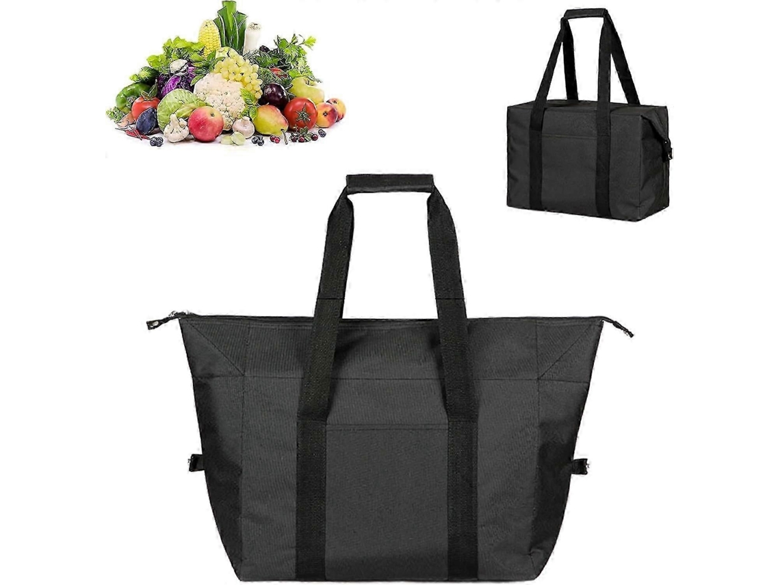 Bolsa térmica para la compra con forro rígido, plegable, ideal para picnics y acampadas. GOKOCO