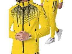 2026-conjunto De Sudadera Y Pantalones Deportivos Para Hombres, Algodón, Manga Larga, Capucha, Tallas M-xxxl, Primavera-otoño