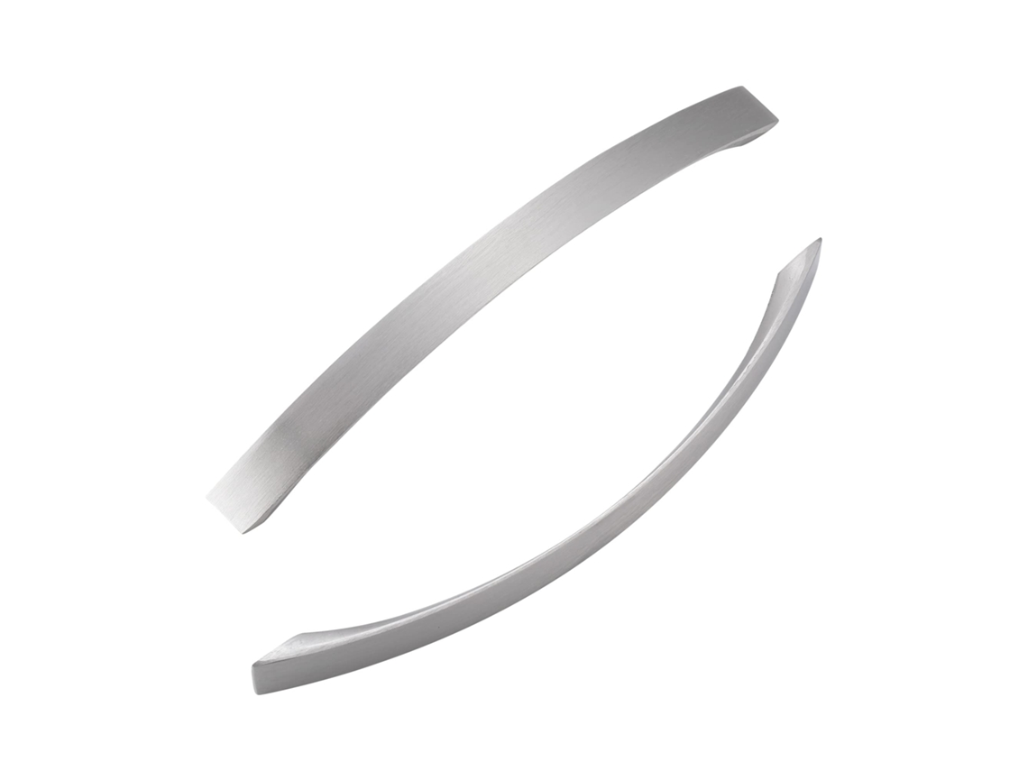 Tiradores De Acero Cepillado Y Aleación De Aluminio, 6 Unidades 96mm, Herrajes Para Cajones Y Armarios Domésticos.