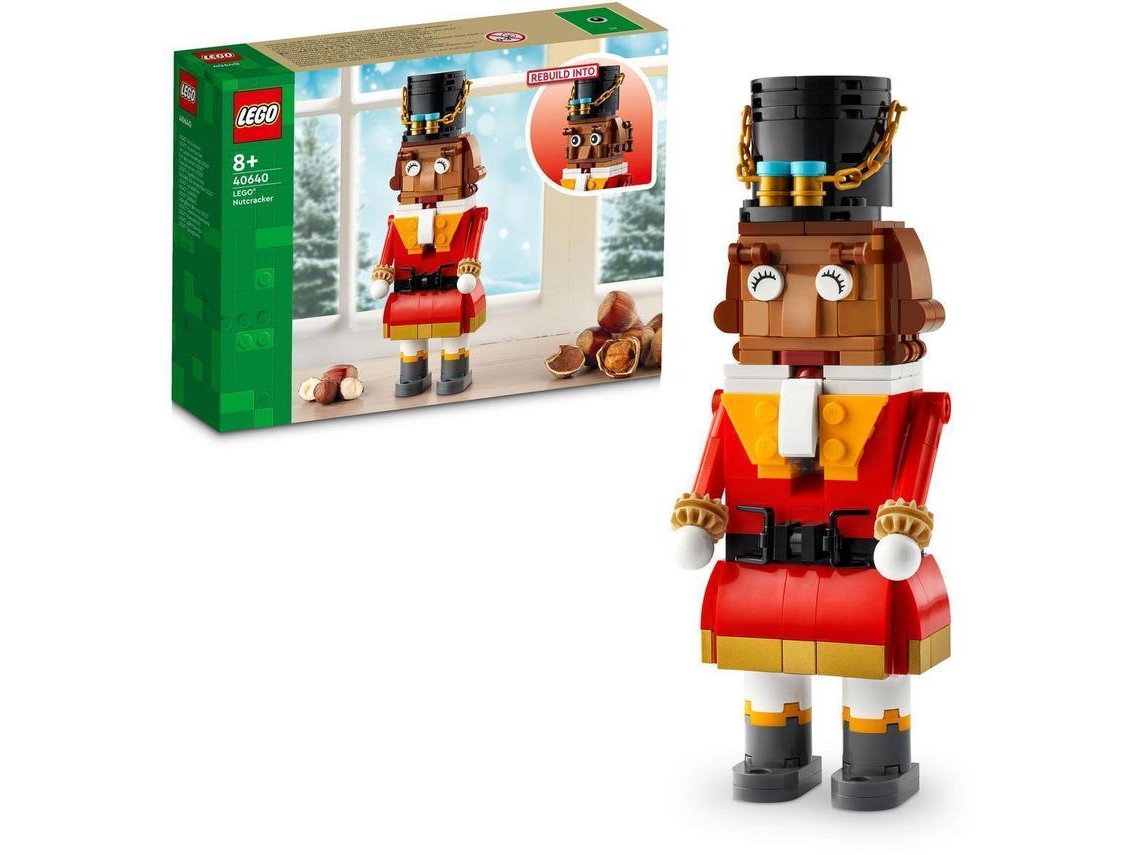 LEGO Quebra-nozes – Set de Construção com Figura Festiva para Rapazes e Raparigas, um Presente de Natal para Crianças 40640