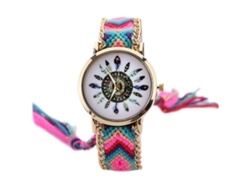 Reloj De Pulsera De Cuarzo Para Hombre/mujer, Estilo Moderno, Con Esfera Redonda Y Correa De Aleación.