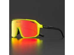 Gafas de ciclismo unisex MDUG UV400 con lentes TR 90 de poliacrilato negro
