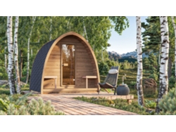 Sauna al aire libre tipo cápsula - Spruce