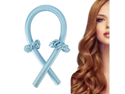 Goma Para El Cabello Sin Calor Para Cabello Largo, Tiara De Seda Para Rizos Sin Calor
