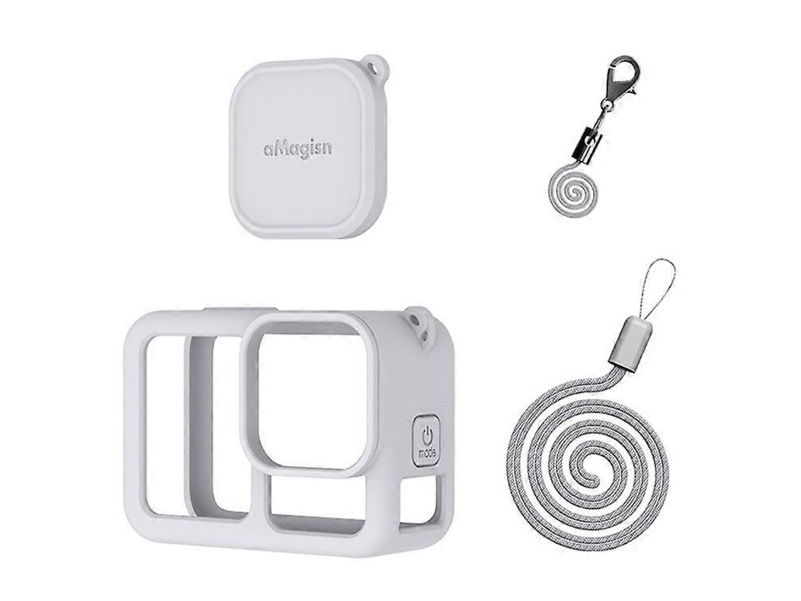 Funda protectora de silicona Amagisn compatible con accesorios de cámara deportiva GoPro Hero 13 Facpoet