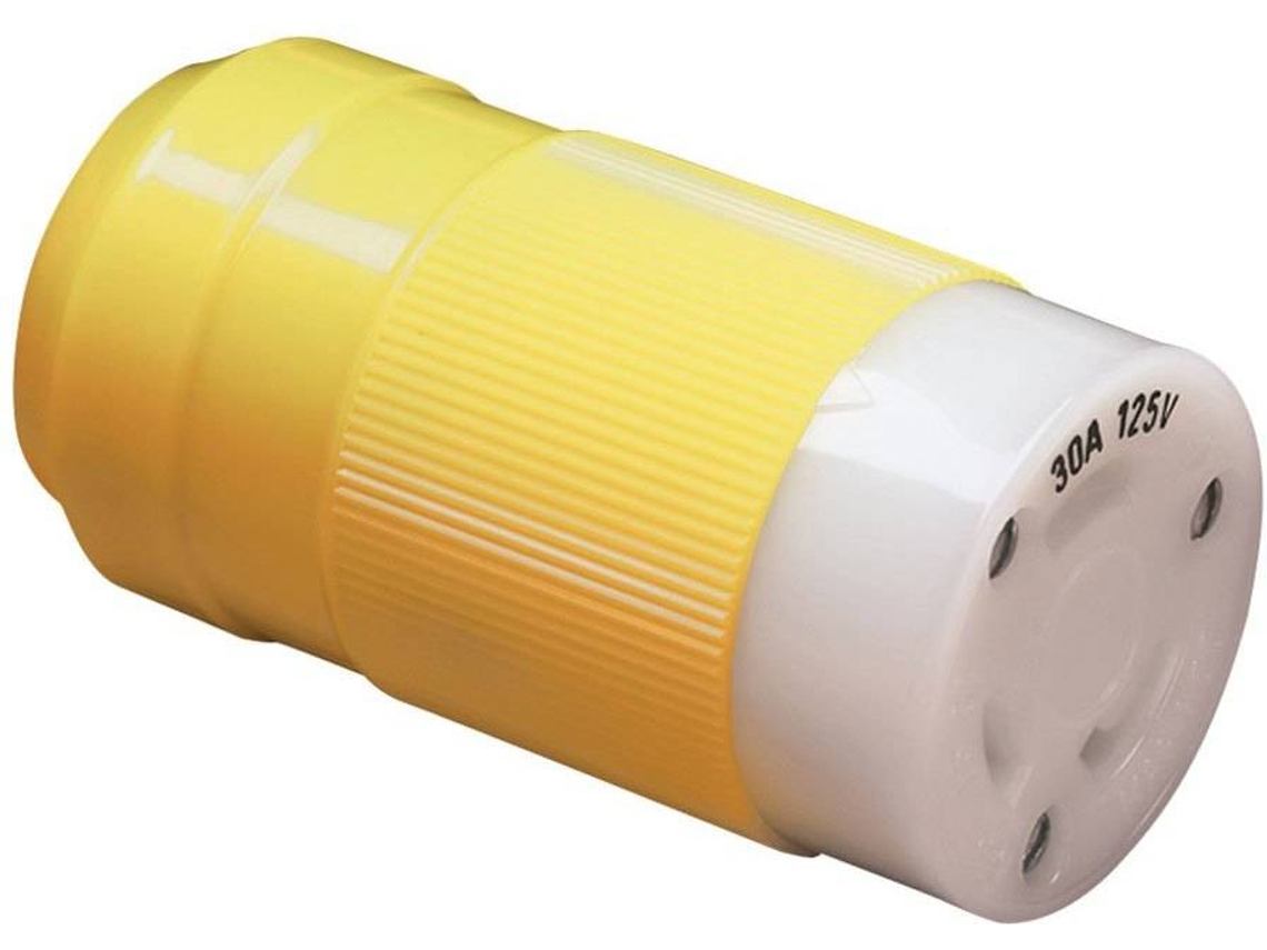 Conexión Eléctrica MARINCO Female 30A 125V Amarillo