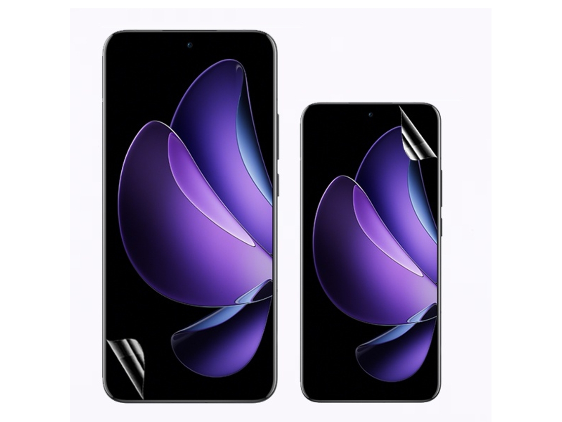 Conjunto de Protectores de Pantalla Protectoras Frente para Oppo Reno13 Pro GIFT4ME Hidrogel Transparente (2un)