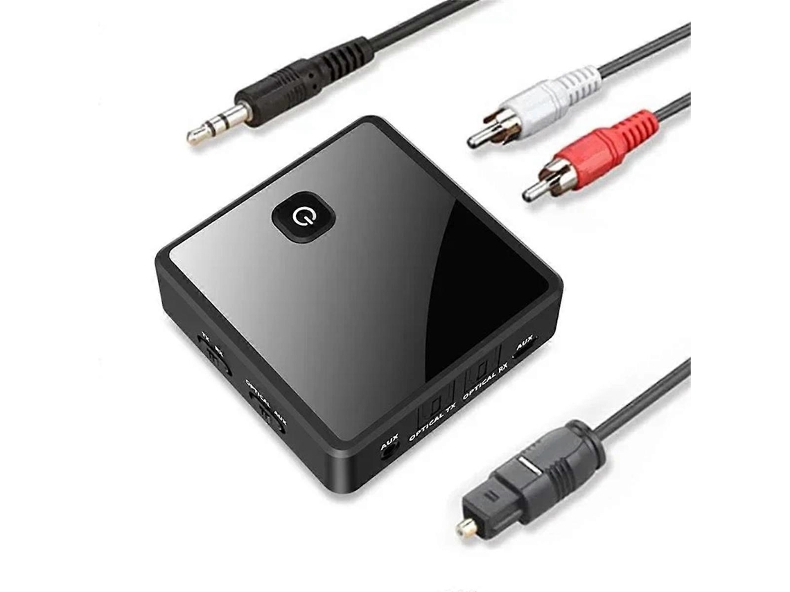 Transmisor y receptor inalámbrico Rosewell Bluetooth 5.0 con entrada auxiliar de 3,5 mm