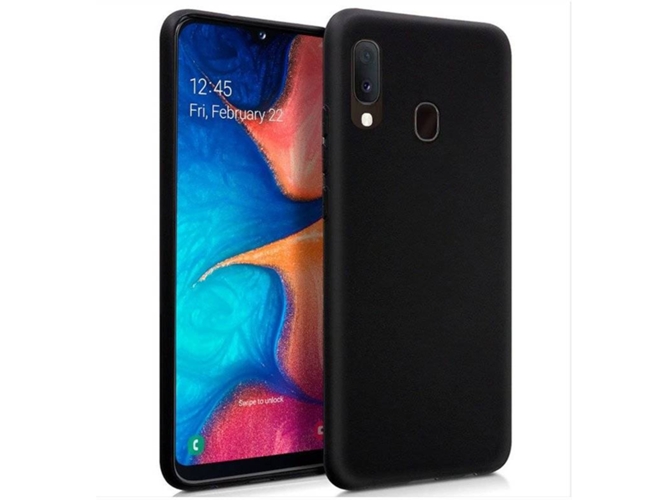 Carcasa Samsung Galaxy A20e COOL Silicona Negro