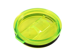 Tapa antiderrames de 30 oz con cierre deslizante para vaso térmico, color verde
