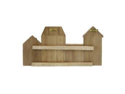 Perchero de Pared SIGNES GRIMALT Casas Madera MDF 5x21x40 cm
