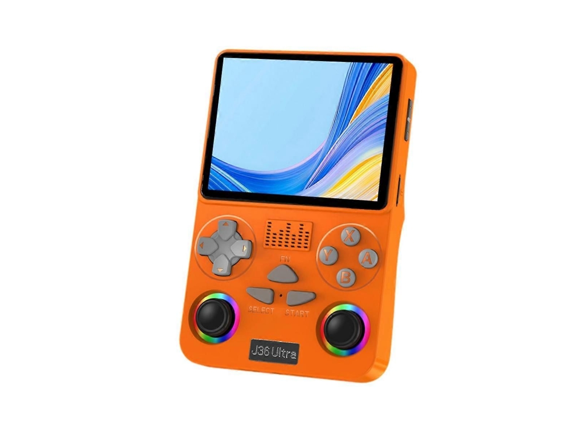 Consola de juegos portátil retro J36 Ultra, 64 GB, 20.000 juegos, pantalla de 3,5 pulgadas, admite 2 juegos. GOKOCO