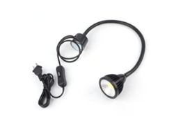 2026-luz De Trabajo Led 7w Con Base Magnética Y Manguera Para Máquinas Cnc, Costura, Belleza, Uñas Y Estudios