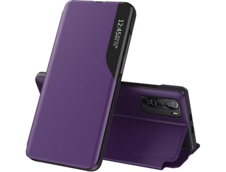 Funda Xiaomi Redmi K40/K40 Pro/K40 Pro Plus/Poco F3 LMOBILE View Elegant (Morado)