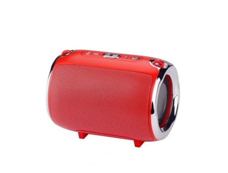 Altavoz Inalámbrico Bluetooth portátil con tarjeta de inserción Super Subwoofer Mini altavoz rojo