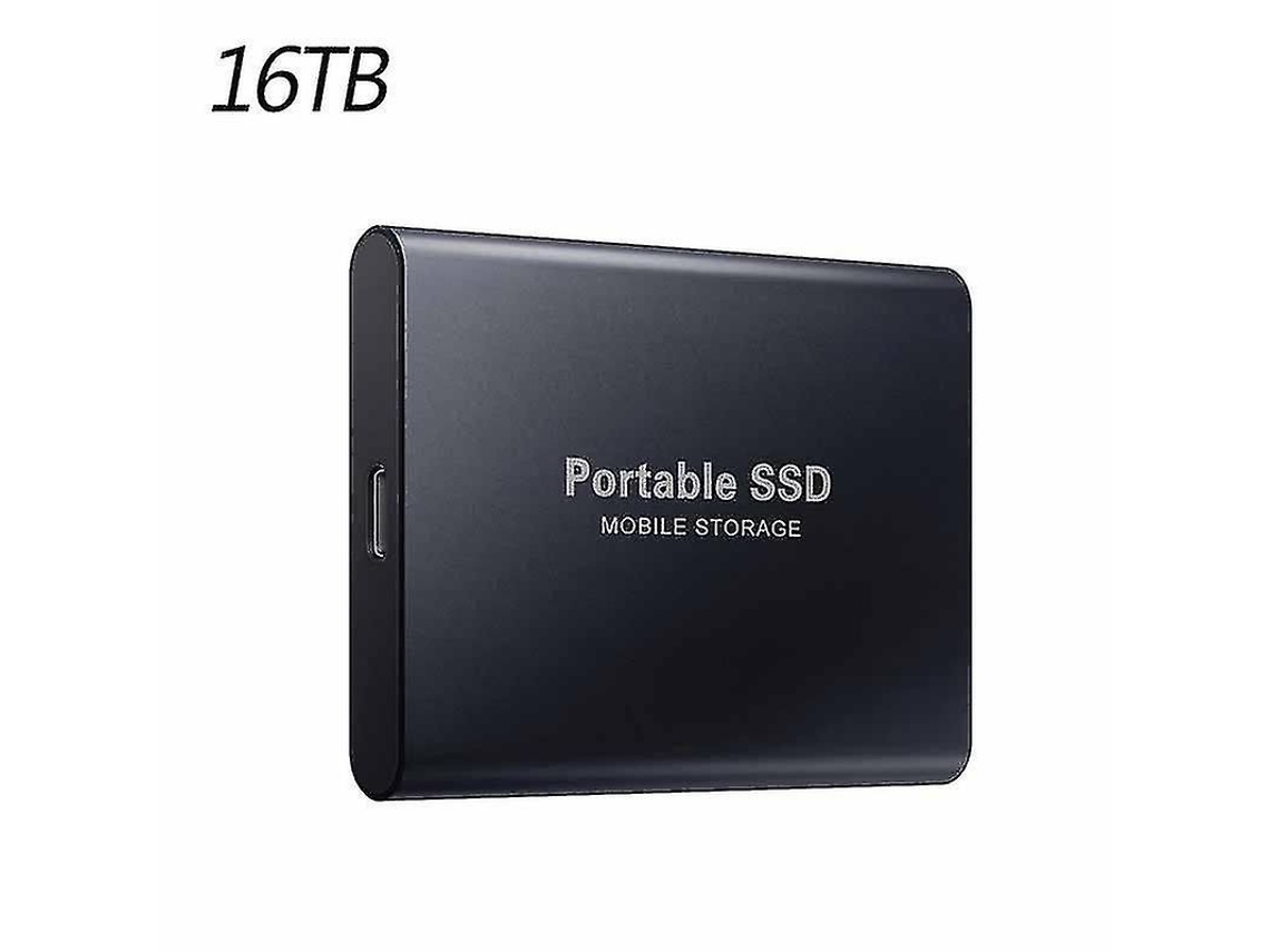 Disco Ssd Portátil De Alta Velocidad De 128 Tb, 64 Tb, 30 Tb, 4 Tb, 2 Tb Y 500 Gb, 2,5 Pulgadas, Para Portátiles Y Teléfonos Móviles - Negro